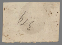 L 01495
<br/>
Label met opschrift
<br/>
<em>Escher von der Linth, Johannes Conrad (1767-1823)</em>
